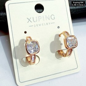 Сережки Xuping18К 20370 (1,5см)